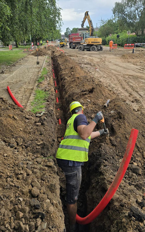 Elektromontāžas darbi un ārējie tīkli